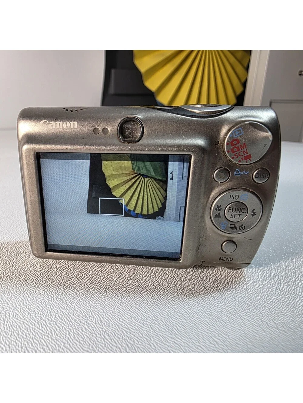Canon PowerShot ELPH SD900 10.0MP Titanium Digital Camera Gray Tested Working
